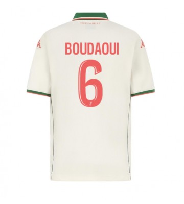 OGC Nice Hicham Boudaoui #6 Replica Away Stadium Shirt 2025-26 Short Sleeve